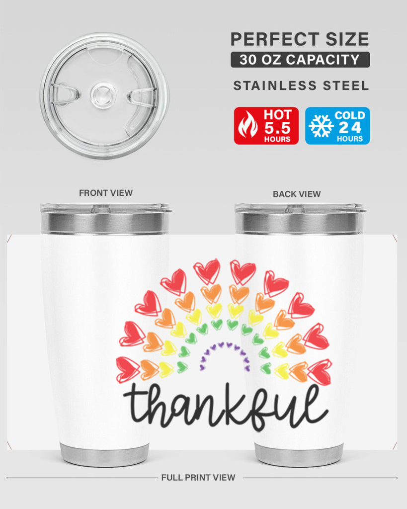 pride rainbow thankful 56#- lgbt- Tumbler