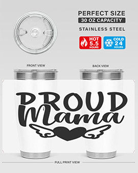 proud mama Style 39#- autism- Tumbler