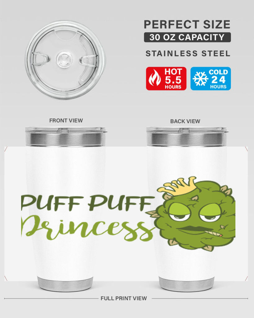 puff puff princess 220#- marijuana- Tumbler