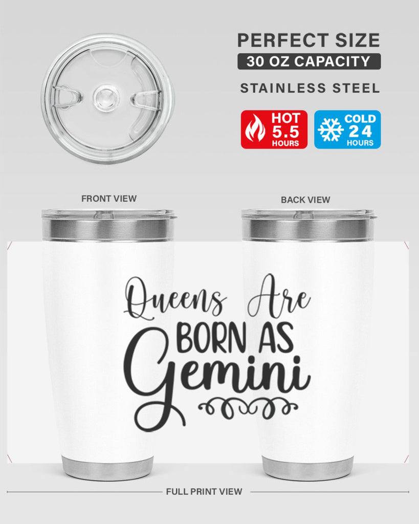 queens are born as gemini 393#- zodiac- Tumbler