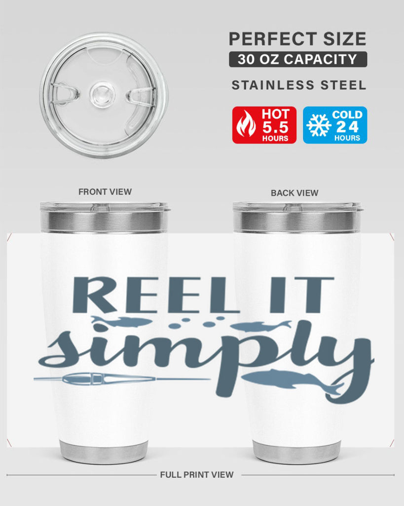 reel it 42#- fishing- Tumbler