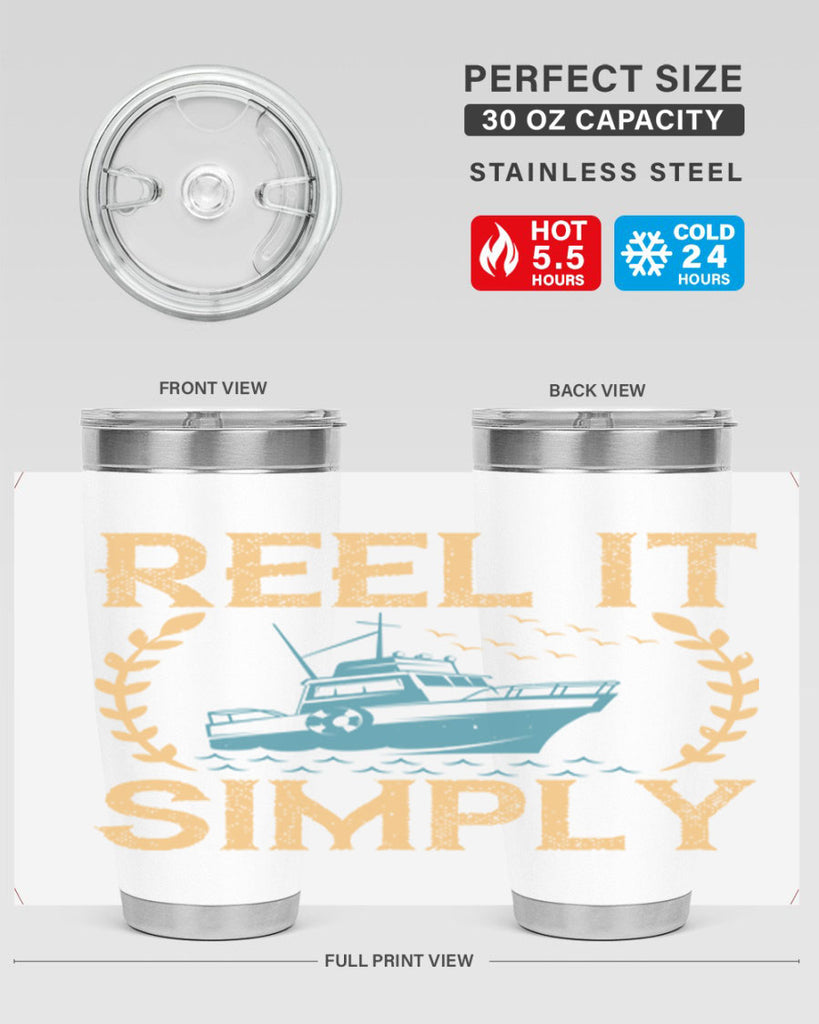 reel it simply 239#- fishing- Tumbler