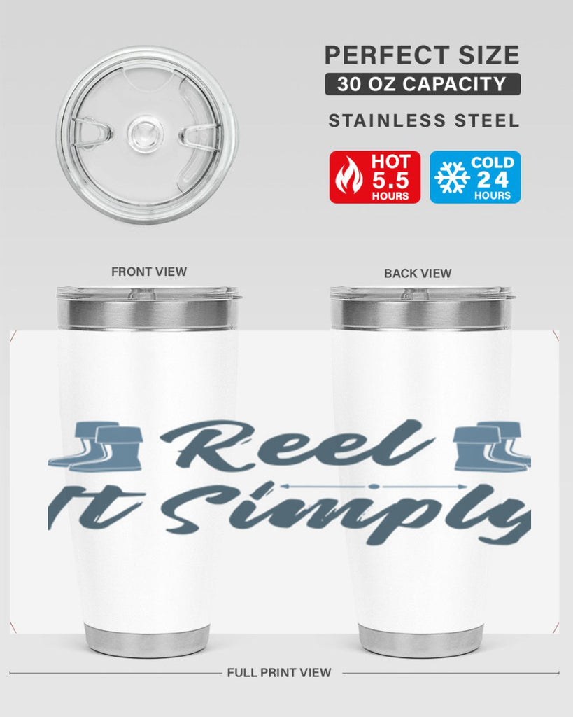 reel it simply 43#- fishing- Tumbler