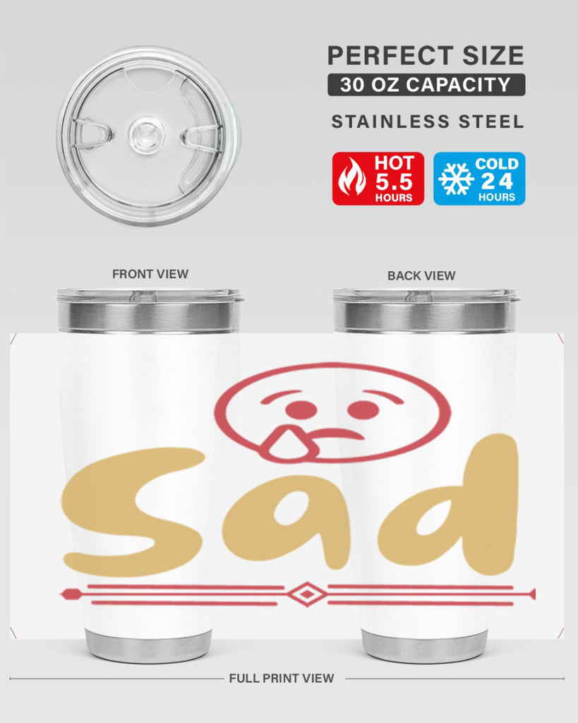 sad 6#- fathers day- Tumbler