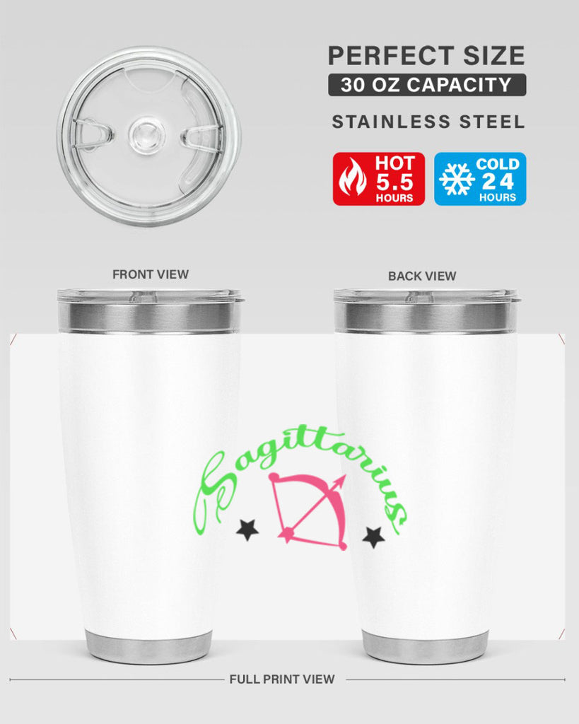 sagittarius 404#- zodiac- Tumbler