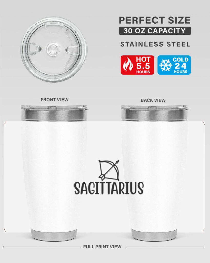 sagittarius 405#- zodiac- Tumbler