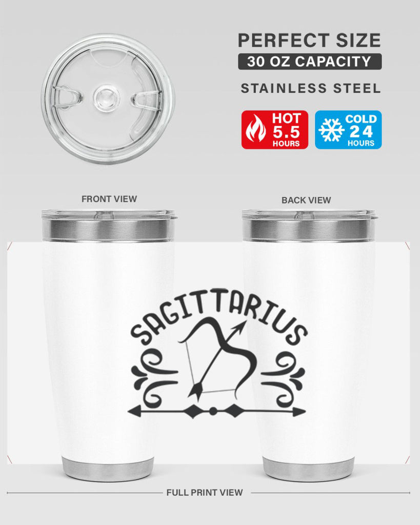 sagittarius 409#- zodiac- Tumbler