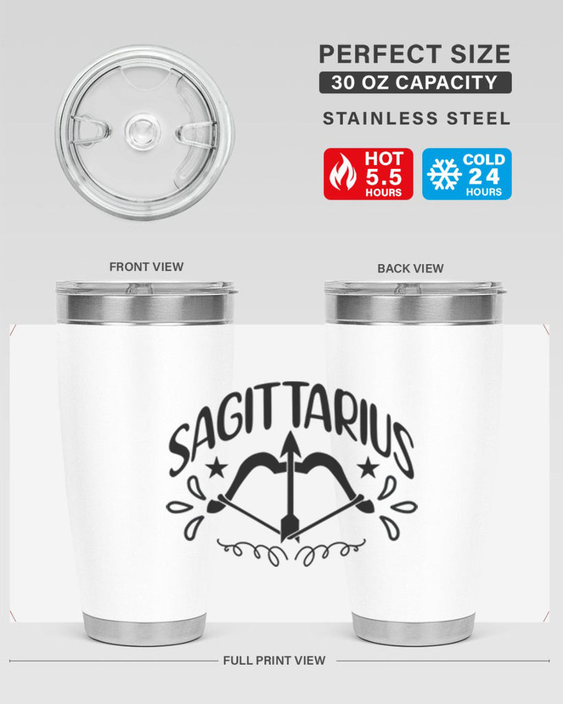 sagittarius 410#- zodiac- Tumbler