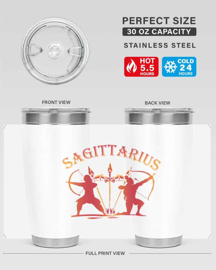sagittarius 416#- zodiac- Tumbler