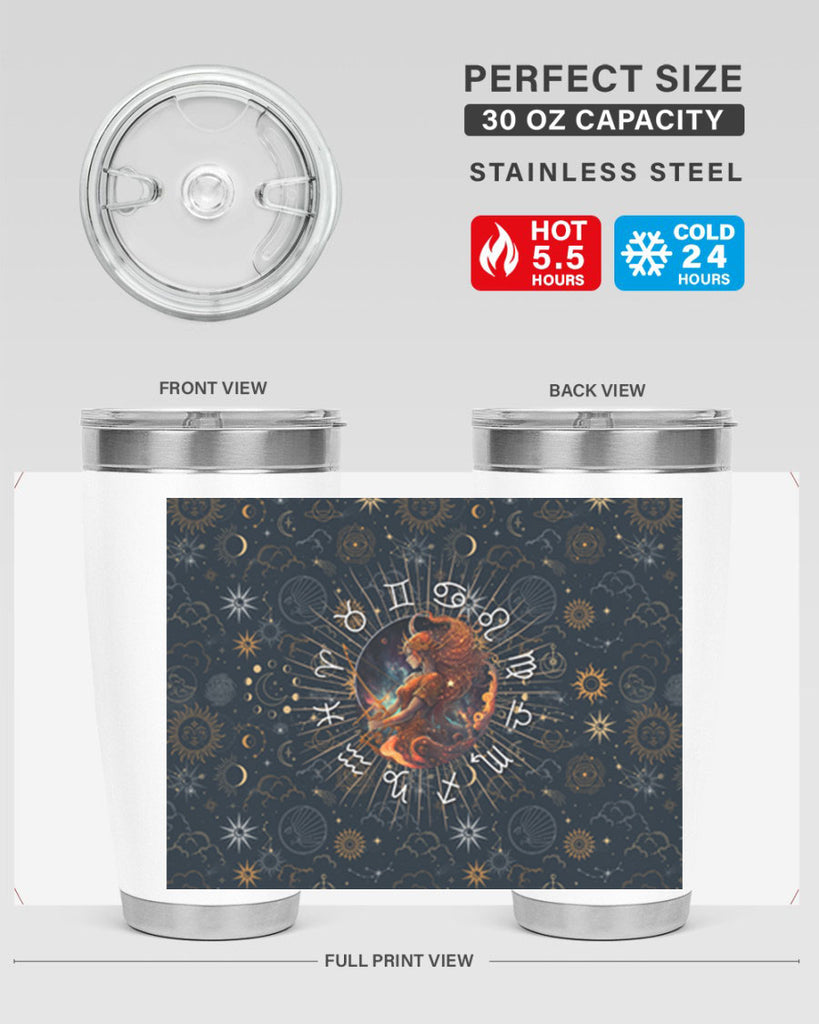 sagittarius Straight 399#- zodiac- Tumbler