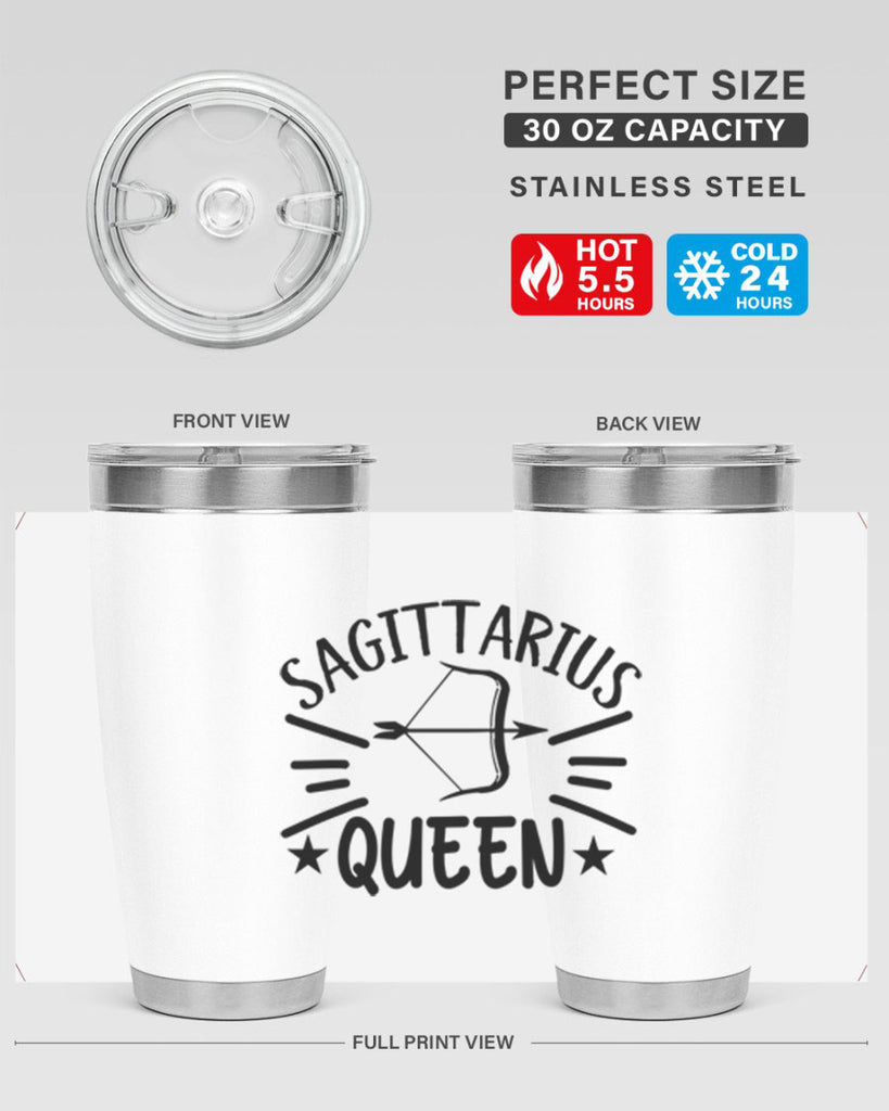 sagittarius queen 411#- zodiac- Tumbler
