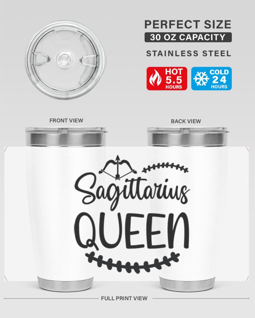 sagittarius queen 413#- zodiac- Tumbler