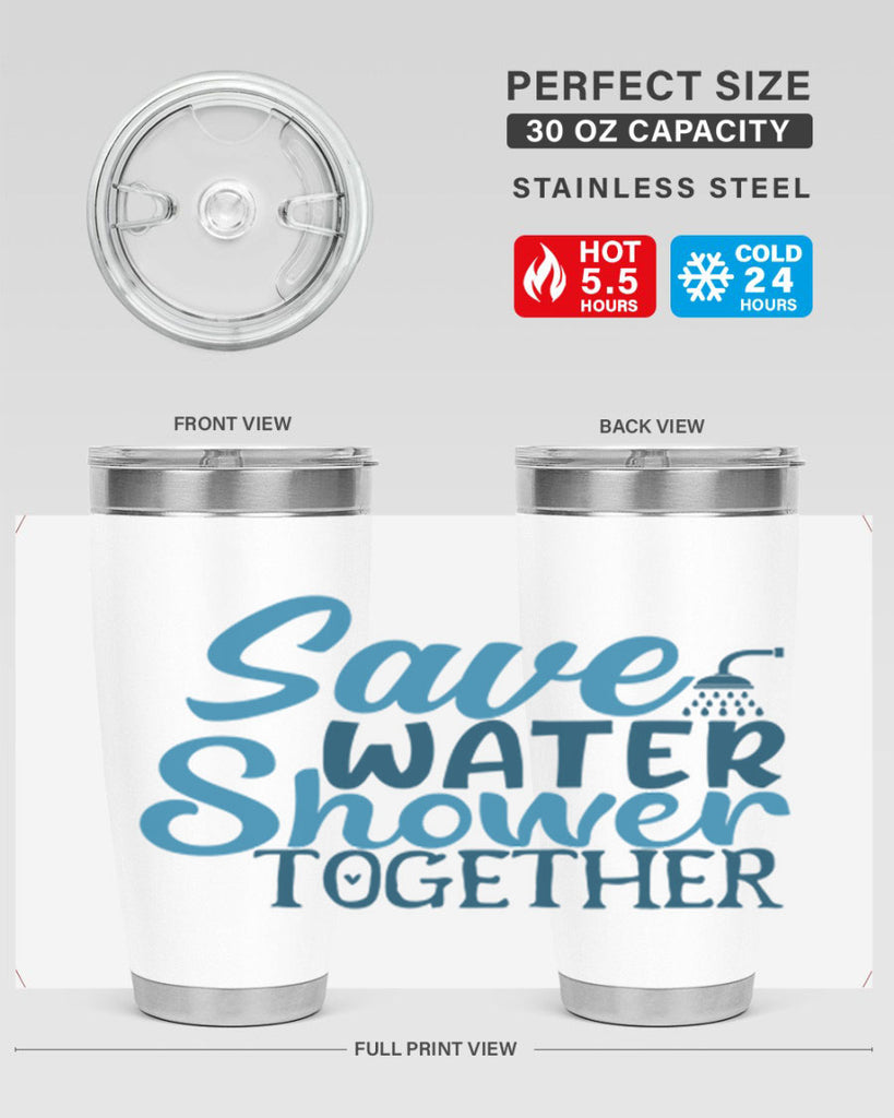 save water shower together 60#- bathroom- Tumbler