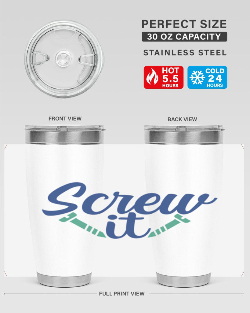 screw it 168#- wine- Tumbler