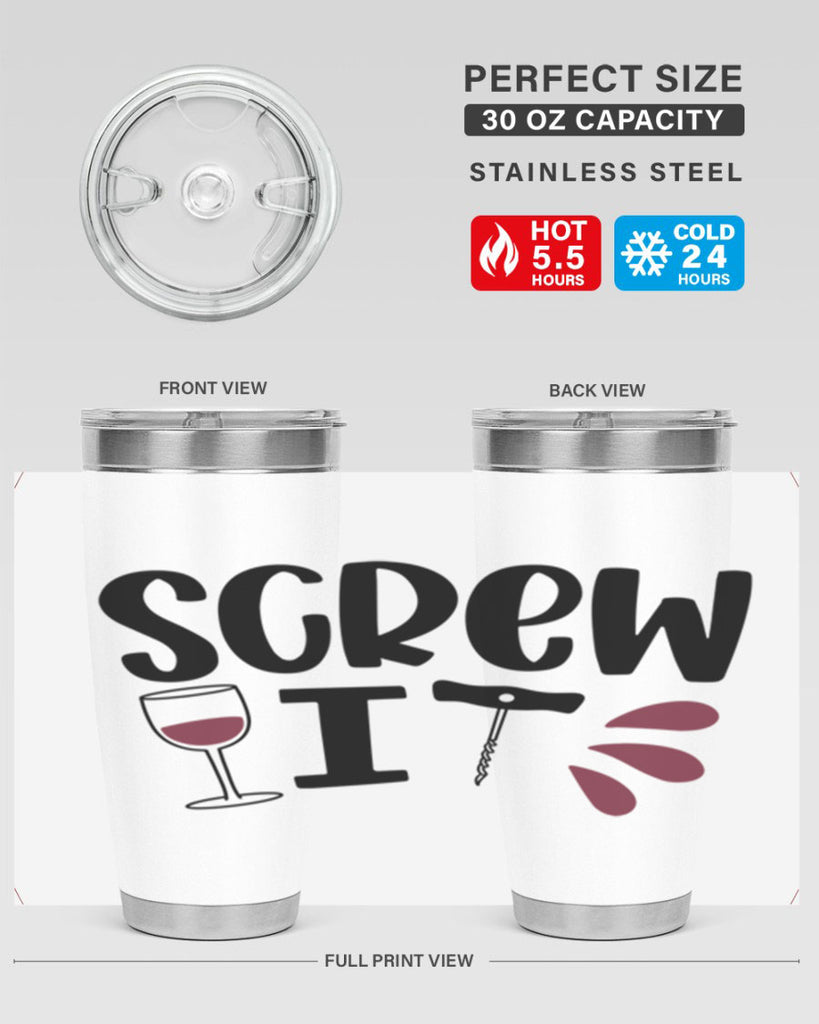 screw it 29#- wine- Tumbler