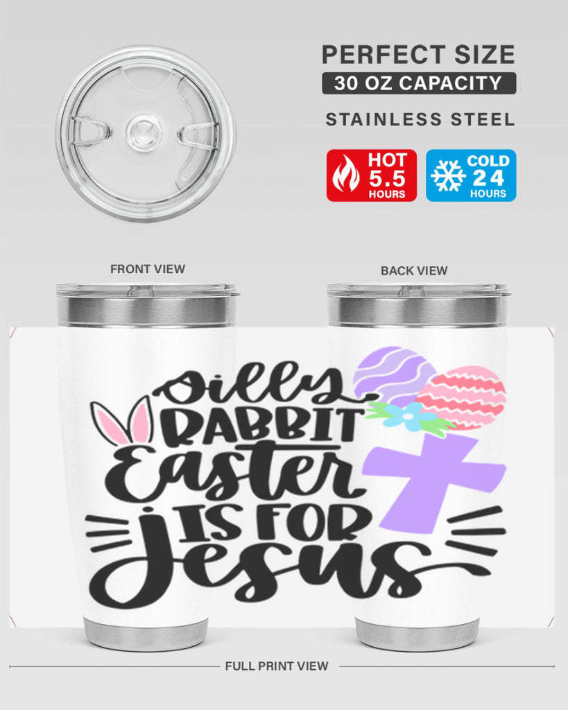 silly rabbit easter is for jesus 11#- easter- Tumbler