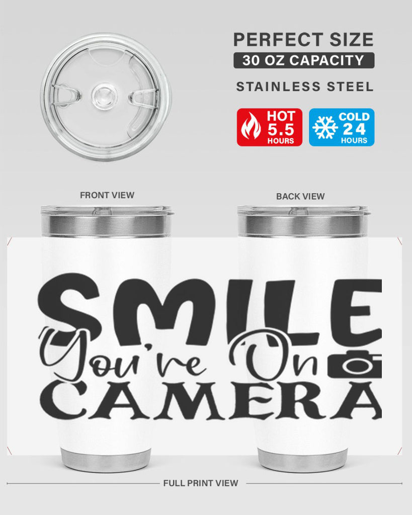 smile you’re on camera 51#- home- Tumbler