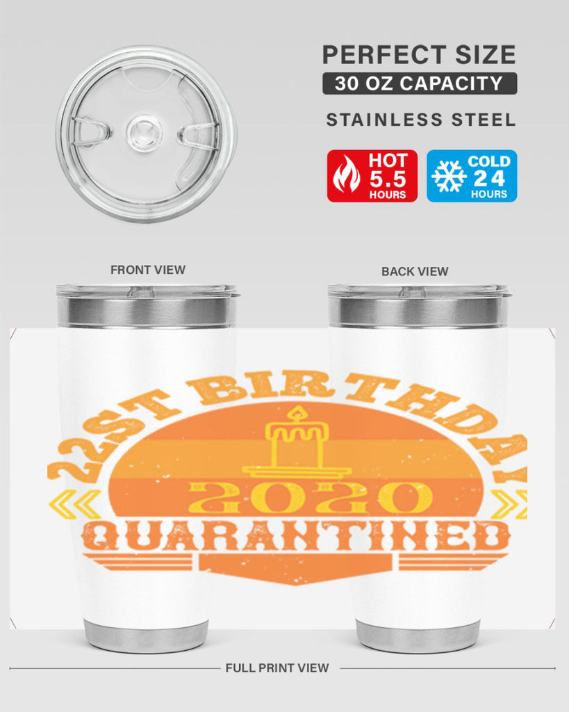 st birthday quarantined 274#- fathers day- Tumbler