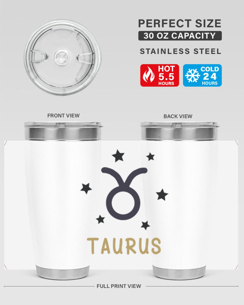 taurus 517#- zodiac- Tumbler