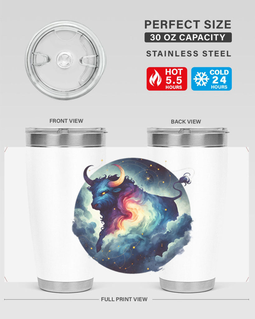 taurus 523#- zodiac- Tumbler