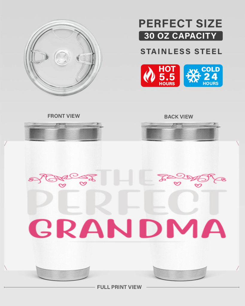 the perfect grandma 49#- mom- Tumbler