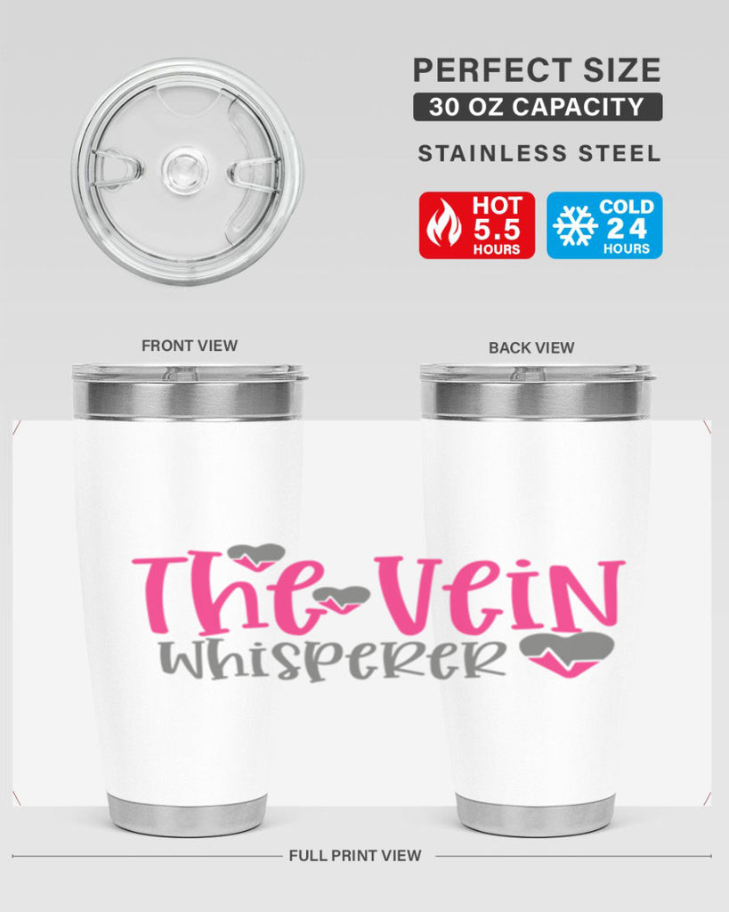 the vein whisperer Style 345#- nurse- tumbler