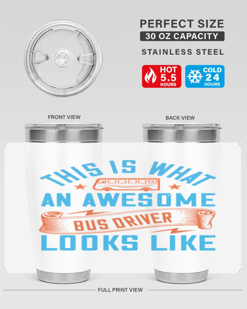 this is what an awesome bus driver looks likee Style 9#- bus driver- tumbler