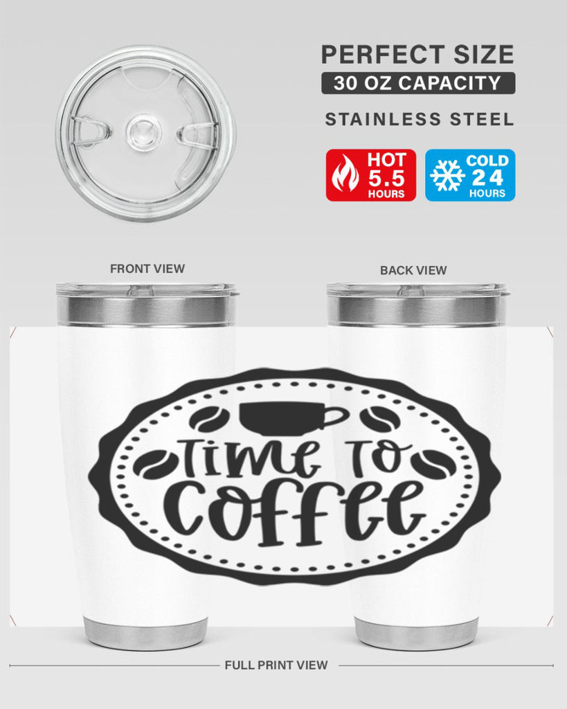 time to coffee 14#- coffee- Tumbler