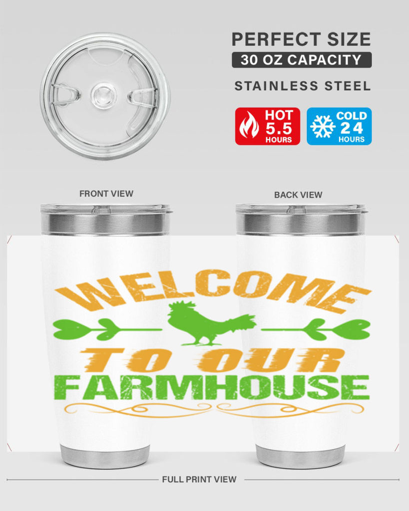 welcome to your farmhouse 28#- farming and gardening- Tumbler