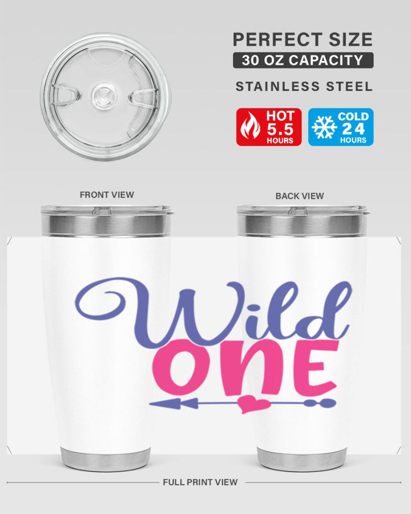 wild one 356#- mom- Tumbler