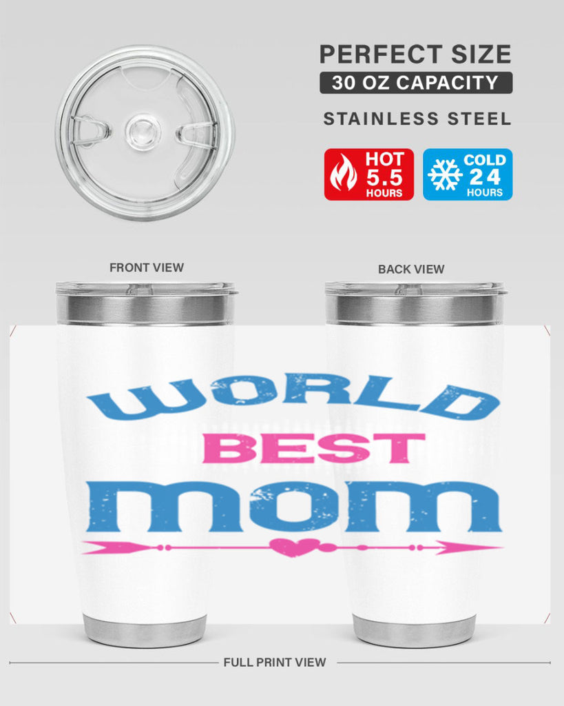 world best mom 18#- mom- Tumbler