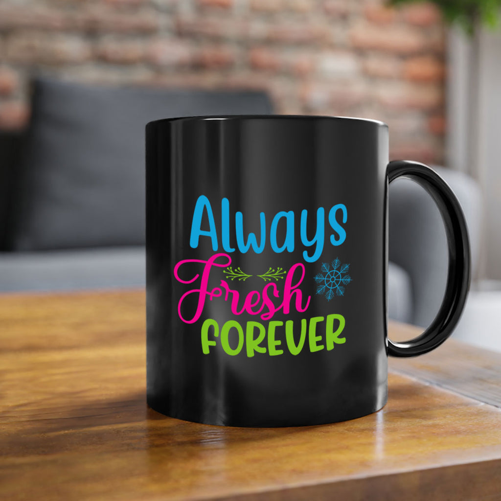 Always Fresh Forever 12#- winter-Mug / Coffee Cup