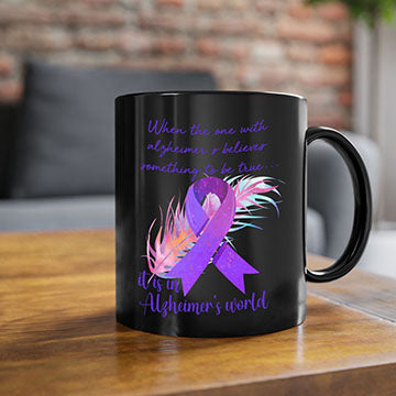 AlzheimerS Awareness Purple Ribbon 17#- alzheimers-Mug / Coffee Cup