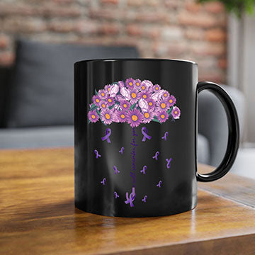 AlzheimerS Awareness Purple Umbrella 18#- alzheimers-Mug / Coffee Cup