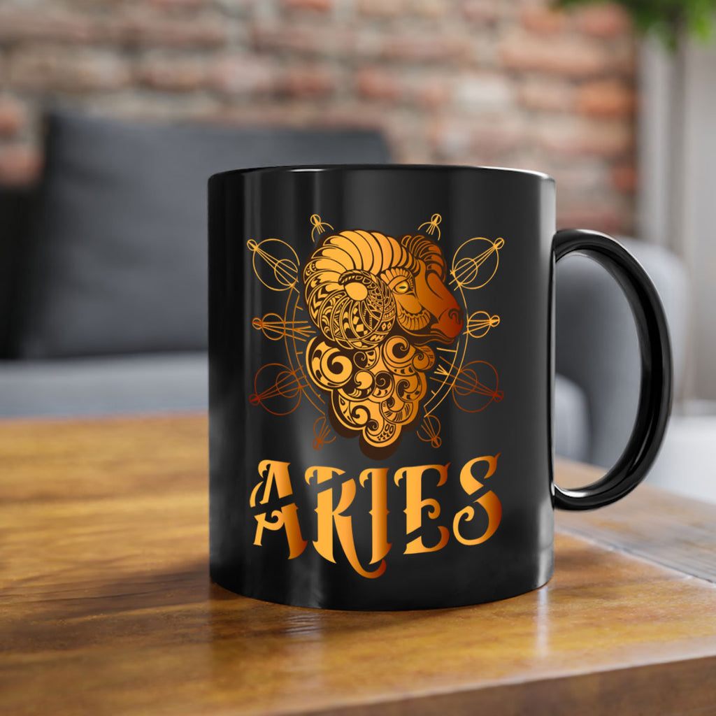 Aries 121#- zodiac-Mug / Coffee Cup