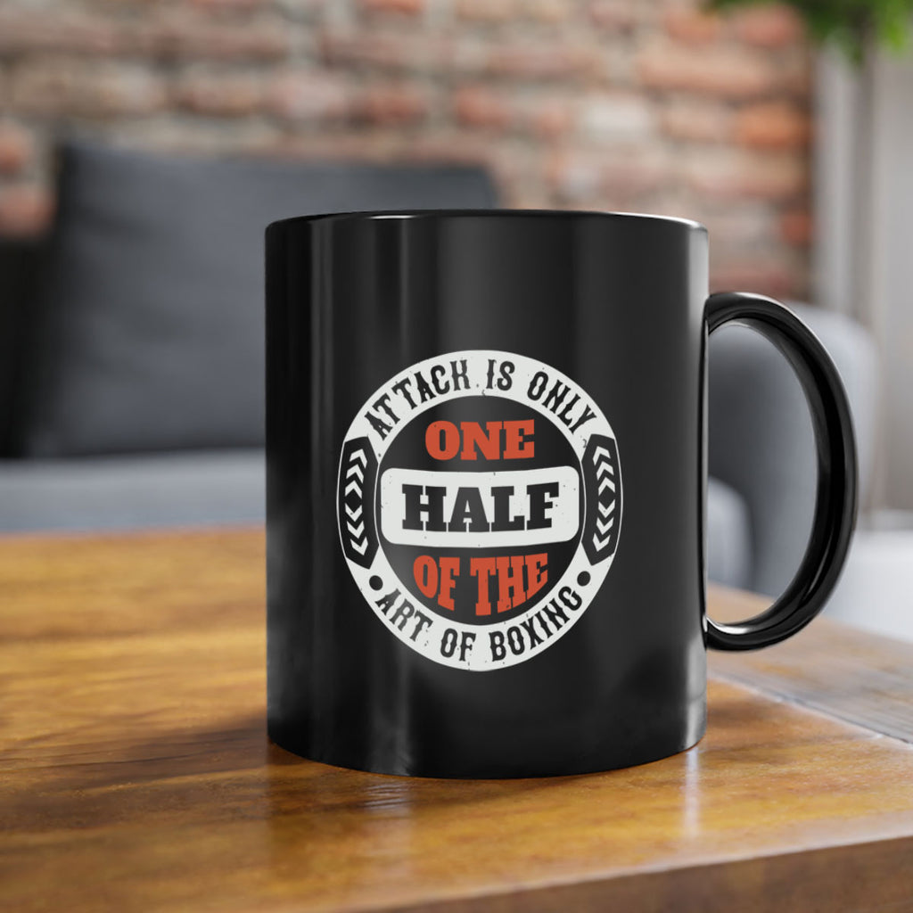 Attack is only one half of the art of boxing 1954#- boxing-Mug / Coffee Cup