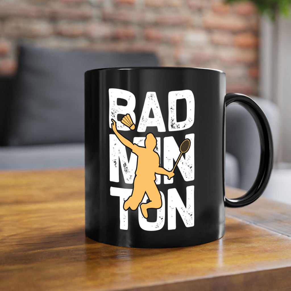 Bad 1452#- badminton-Mug / Coffee Cup