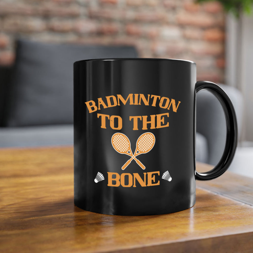 Badminton to the Bone 2344#- badminton-Mug / Coffee Cup