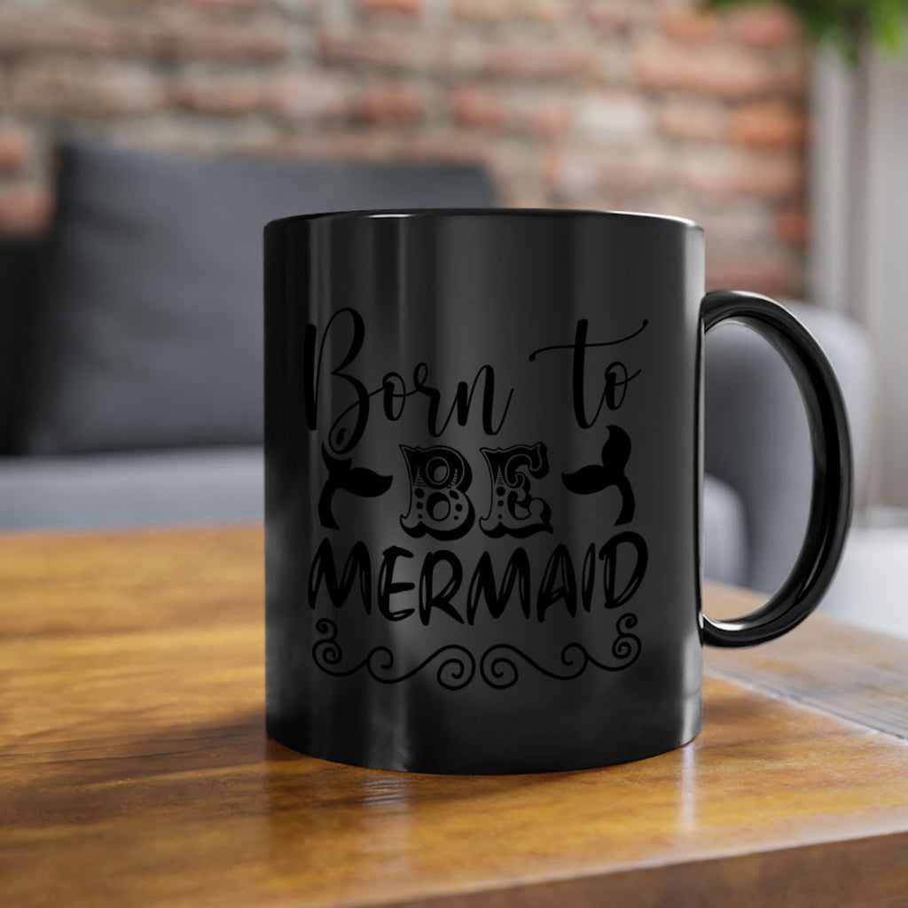 Born to be mermaid 84#- mermaid-Mug / Coffee Cup