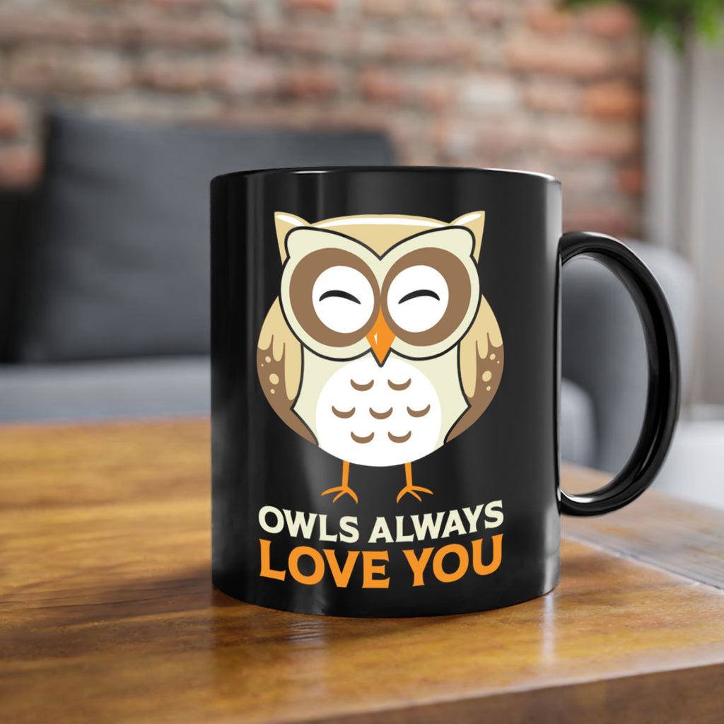 Cute Owl Always Love You A TurtleRabbit 3#- owl-Mug / Coffee Cup