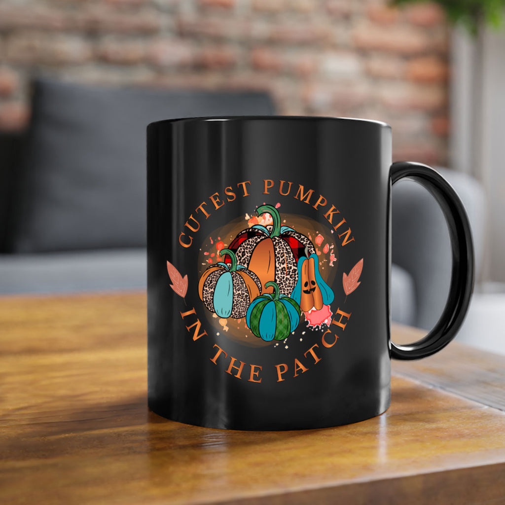 Cutest Pumpkin in the Patch 65#- fall-Mug / Coffee Cup