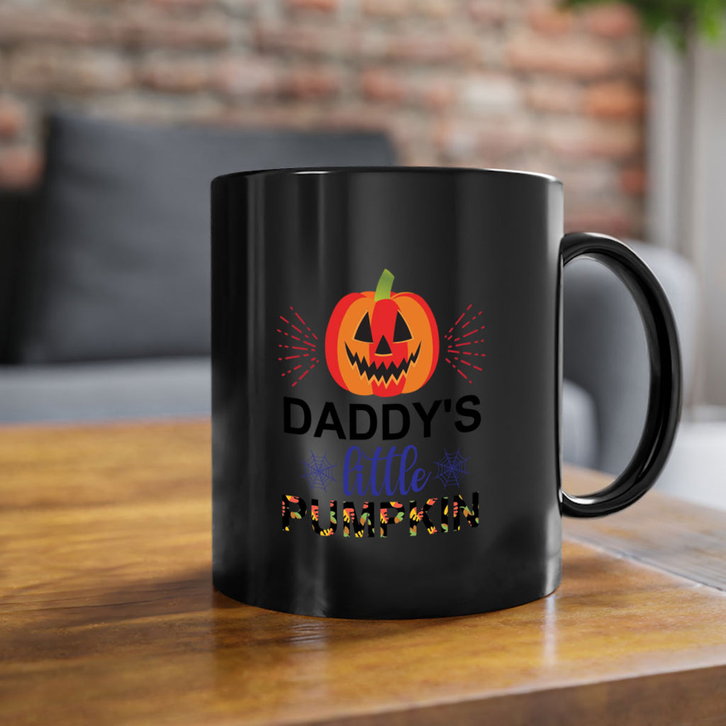 Daddyslittlepumpkin 68#- fall-Mug / Coffee Cup