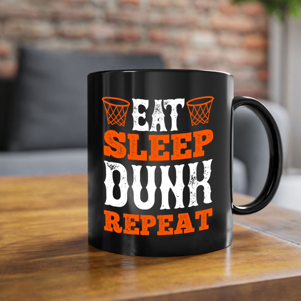 Eat Sleep Dunk Repeat 2329#- basketball-Mug / Coffee Cup