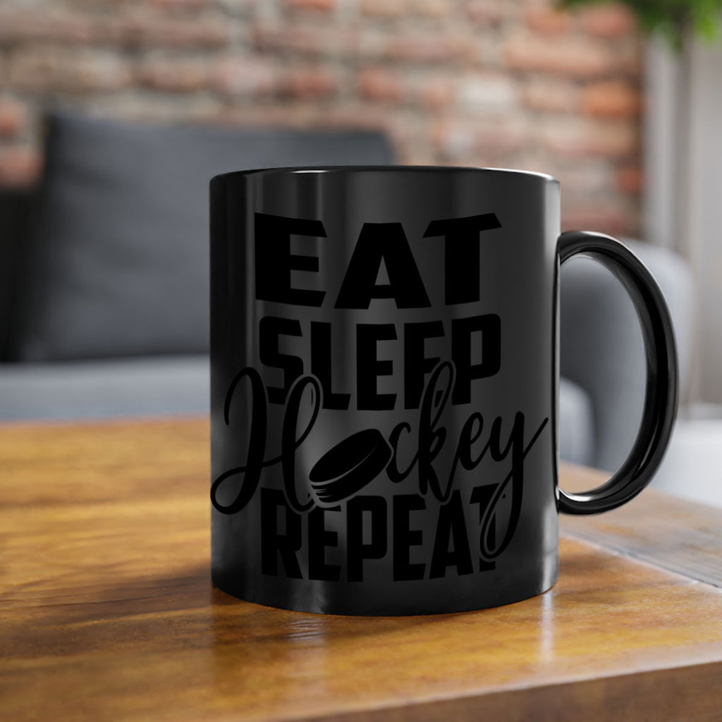 Eat Sleep Hockey Repeat 1311#- hockey-Mug / Coffee Cup