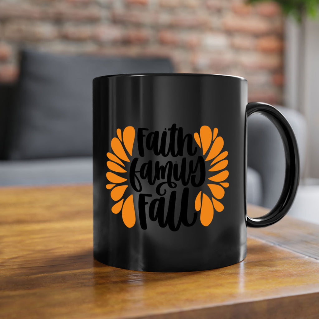 Faith Family Fall 481#- fall-Mug / Coffee Cup
