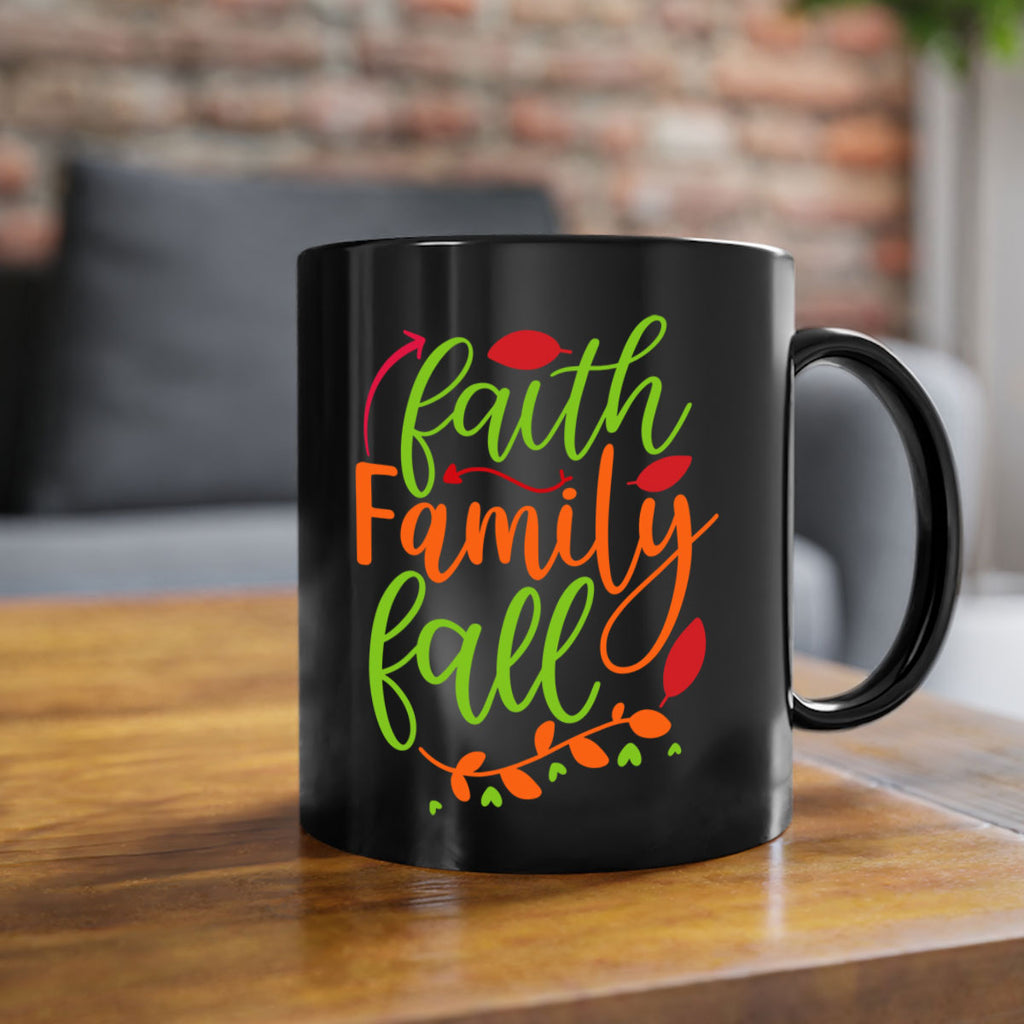 Faith Family Fall 82#- fall-Mug / Coffee Cup