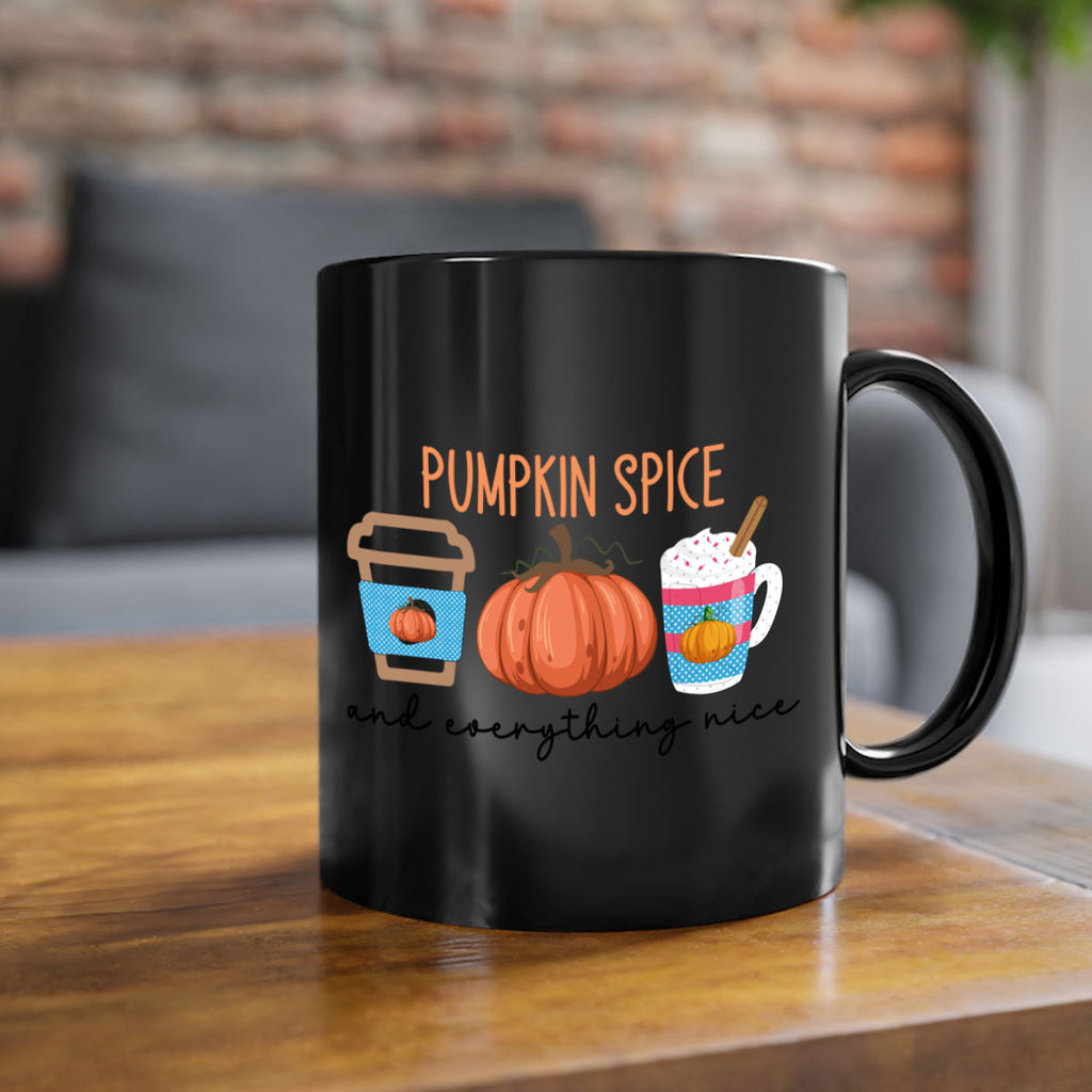 Fall Pumpkin Spice 127#- fall-Mug / Coffee Cup