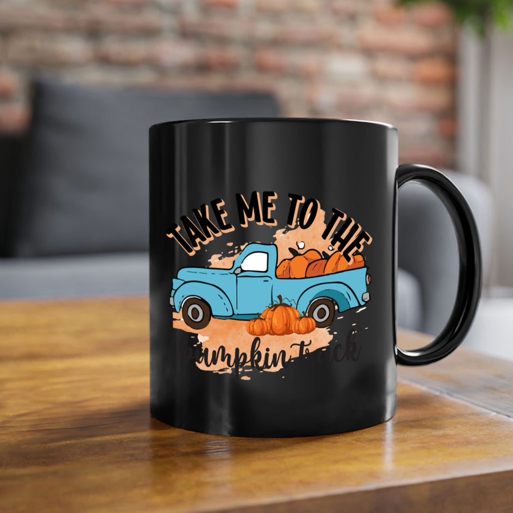 Fall Pumpkin Truck 128#- fall-Mug / Coffee Cup