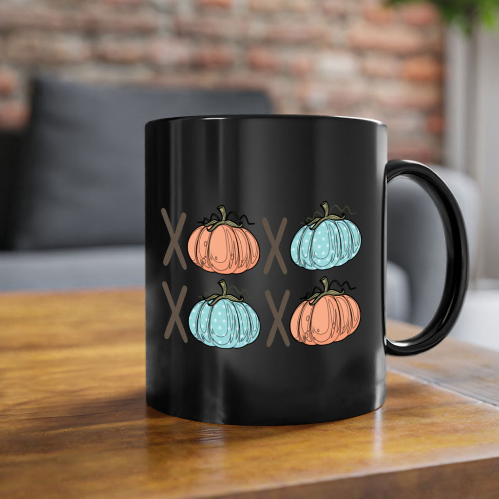 Fall Pumpkin XOXO 129#- fall-Mug / Coffee Cup