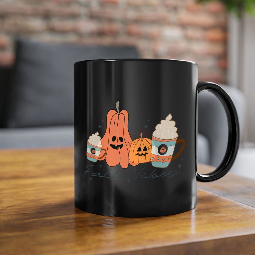 Fall Vibes 141#- fall-Mug / Coffee Cup